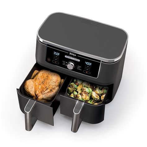 Ninja FG551BG550 Foodi Smart XL 6-in-1 Indoor Grill with 4-Quart Air Fryer Roast Bake Dehydrate Broil and Leave-in Thermometer, with Extra Large Capacity, and a stainless steel Finish (Renewed), 169. . Ninja air fryer max xl accessories